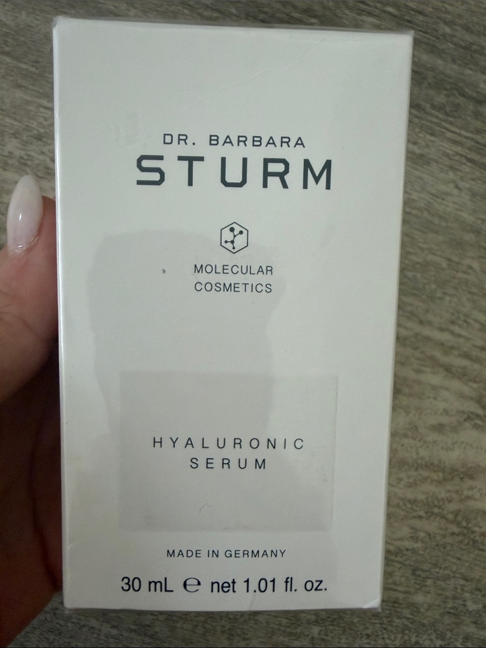 Dr. Barbara Sturm Hyaluronic Serum — sealed retail $260